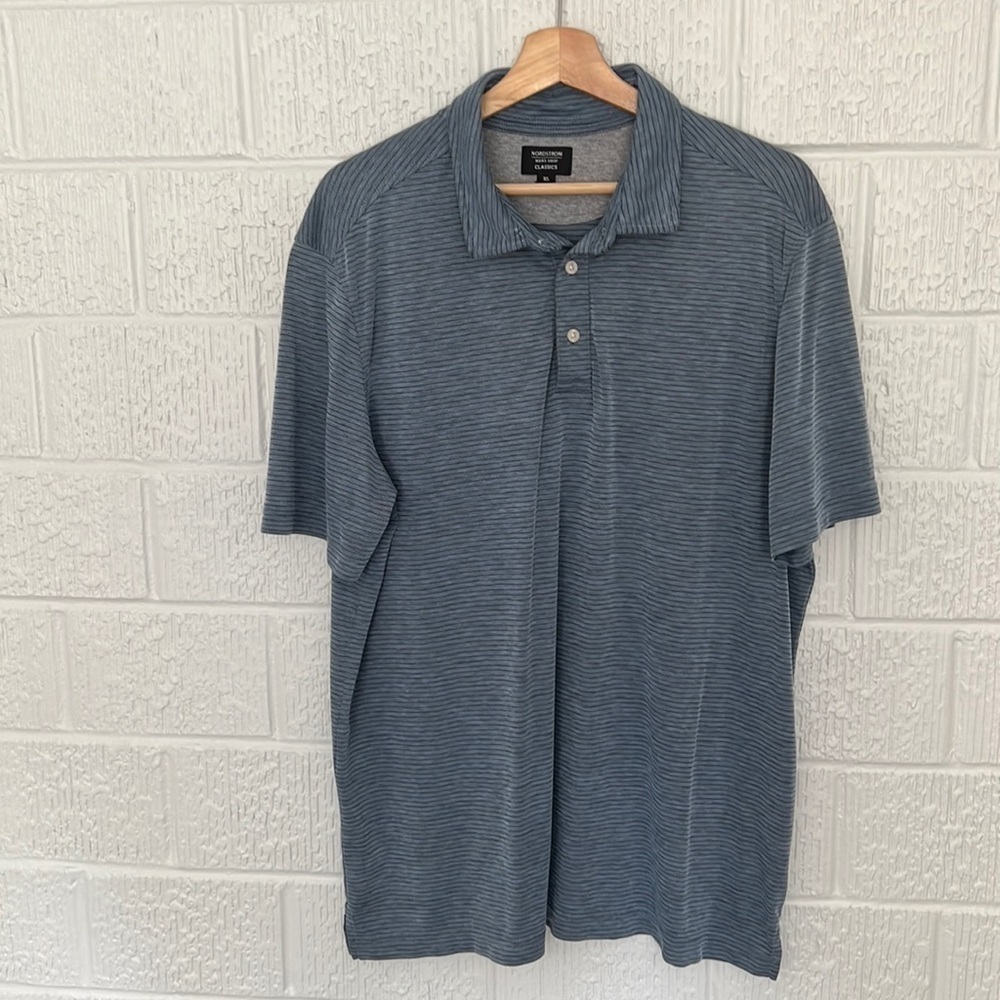 Nordstrom Shop Men’s Premium Pima Cotton Blend Polo Shirt - Size XL